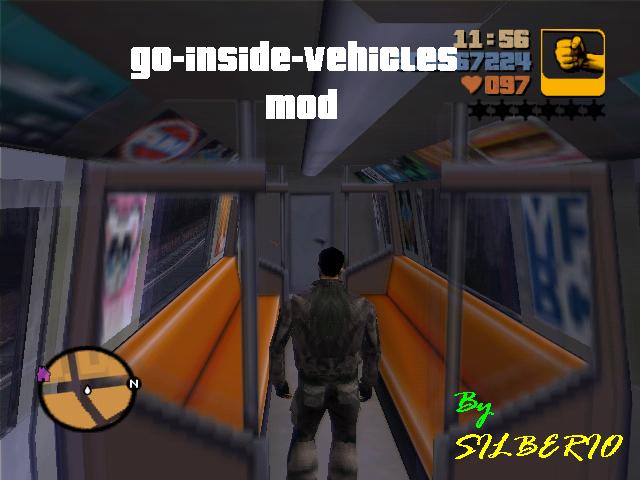 The GTA Place - Go-Inside-Vehicles Mod