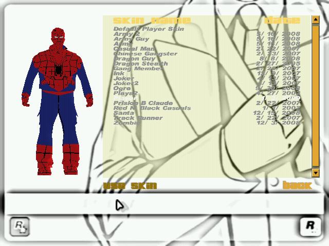 The GTA Place - Gta 3 Spiderman Skin