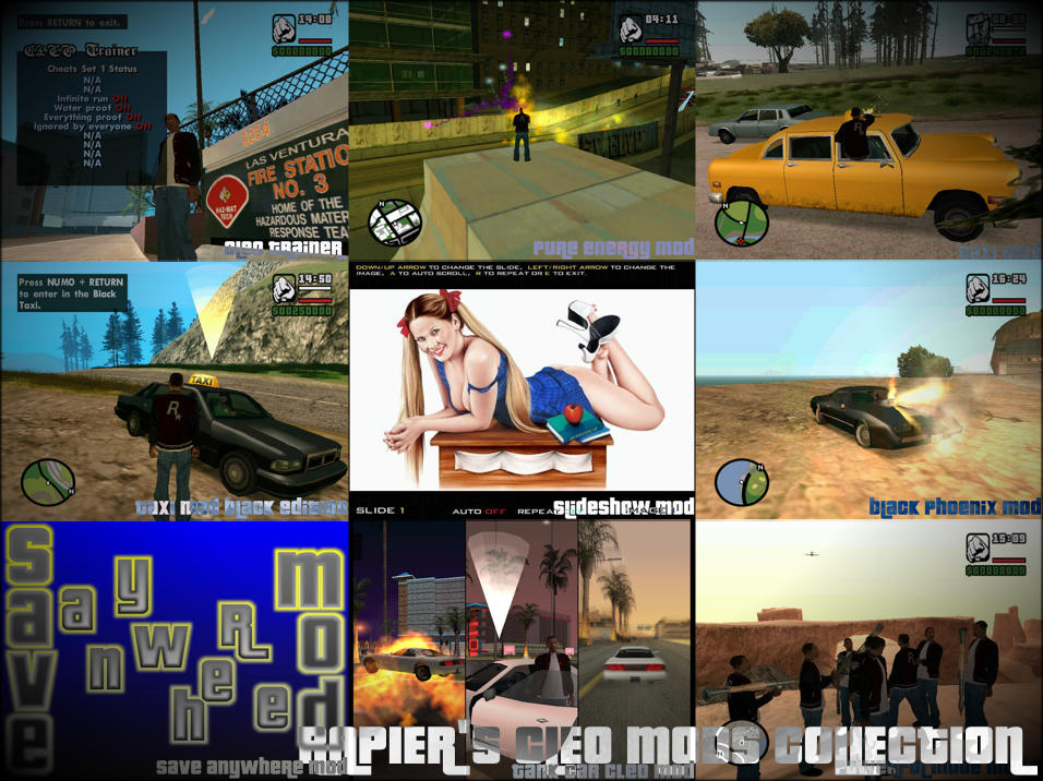 Mod cleo gta sa android (todos códigos) 