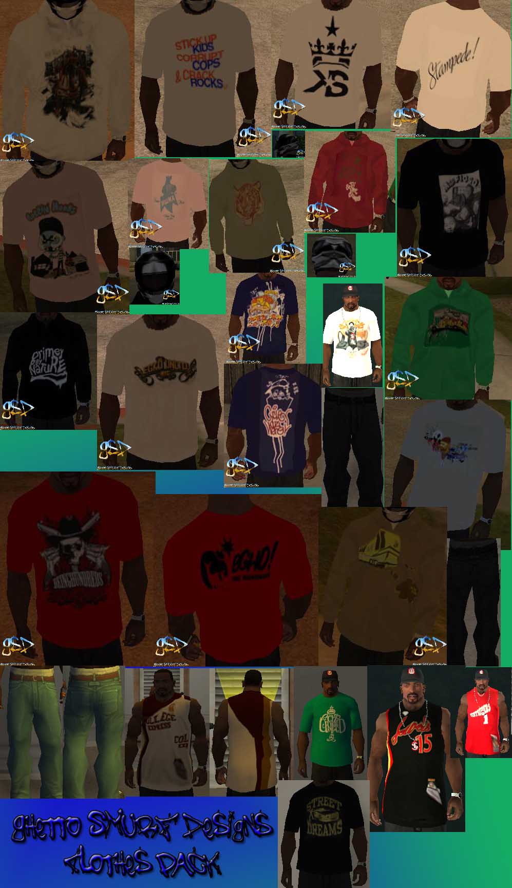 The GTA Place - Complete Clothing Pack