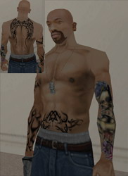 Download Cool Body Tattoo for GTA San Andreas