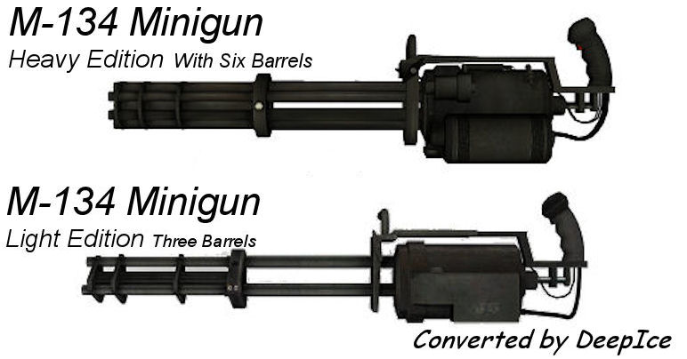 Minigun (HD) para GTA San Andreas