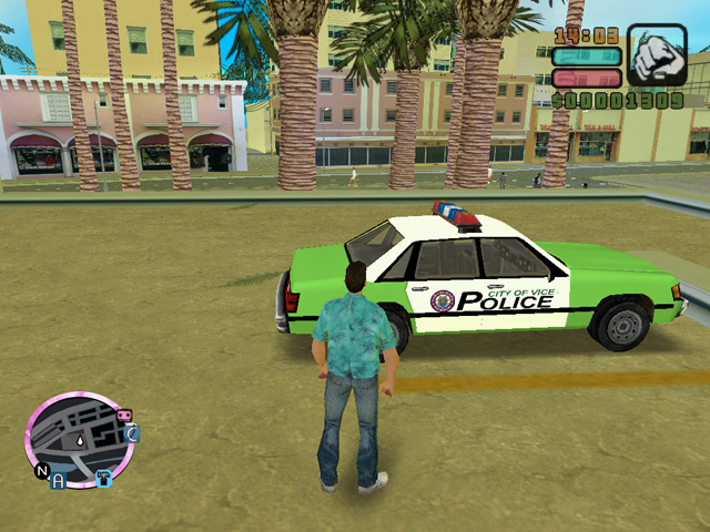 vice city police car