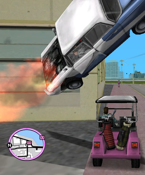 The GTA Place - Super Golf Cart Mod