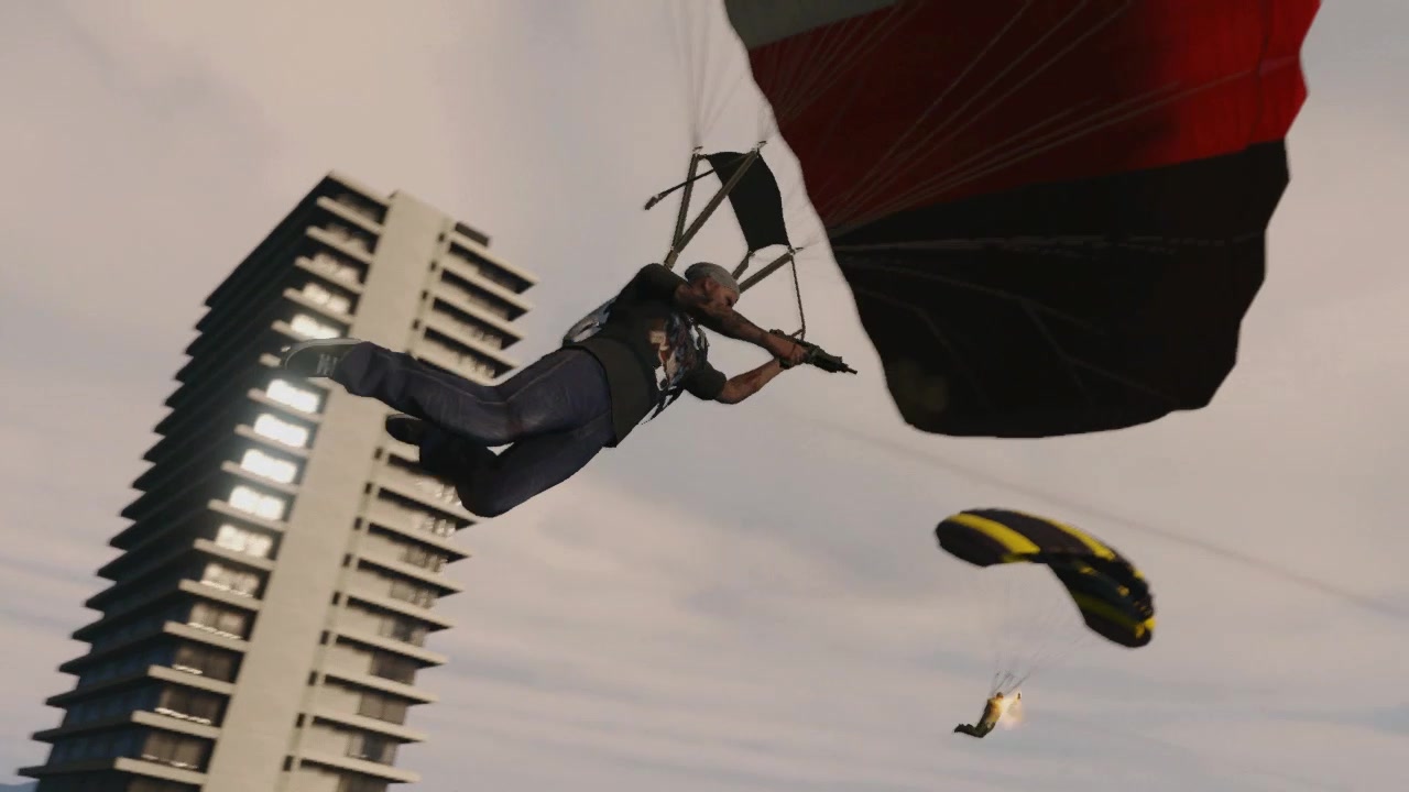 Gta 5 как прыгать с парашюта фото 44